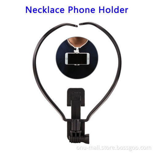 New Arrival Plastic Handsfree Neck Mobile Phone Holder for Video Football Match